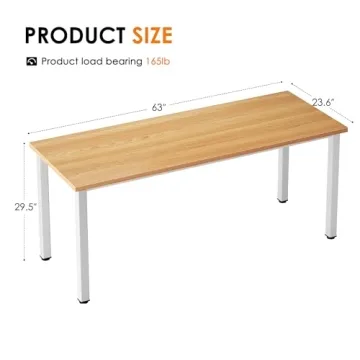 Need 63 Inch Large Computer Desk for Home Office and Gaming