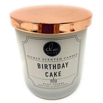 DW Home Birthday Cake Candle – Indulge in Sweet Memories