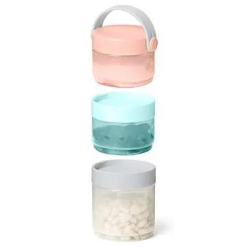 Skip Hop Baby Easy-Pack Feeding Travel Essentials 6 Piece Set Soft Teal 6m+