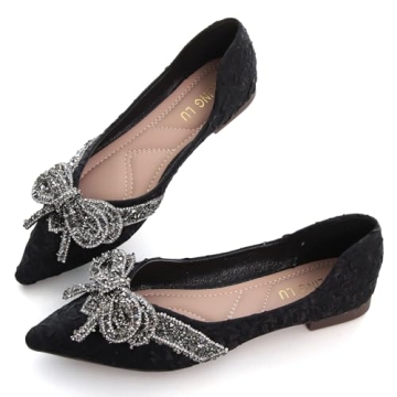 Stylish SAILING LU Bowknot Ballet Flats for Women