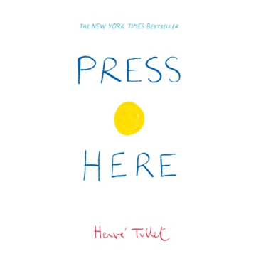 Interactive Fun with Press Here Book by Herve Tullet - Perfect for Kids