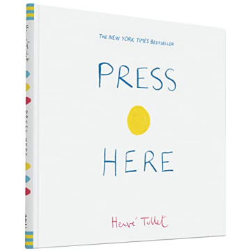 Interactive Fun with Press Here Book for Kids by Herve Tullet