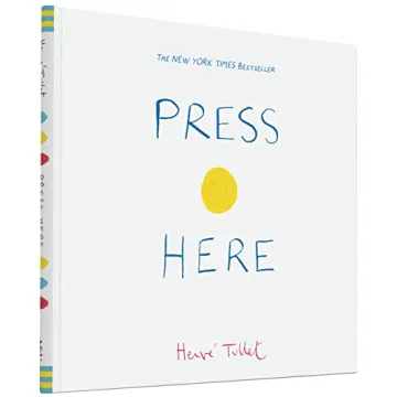 Interactive Fun with Press Here Book for Kids by Herve Tullet