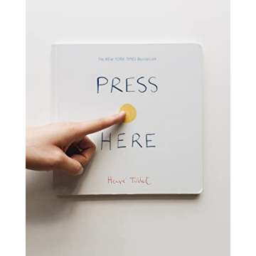 Interactive Fun with Press Here Book for Kids by Herve Tullet