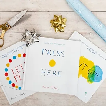 Interactive Fun with Press Here Book for Kids by Herve Tullet