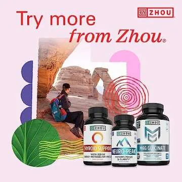 Zhou Nutrition Methyl (Vitamin B12) Lozenges, 5000 mcg for Maximum Absorption and Active Energy, Vegan, Cherry, 60 Count