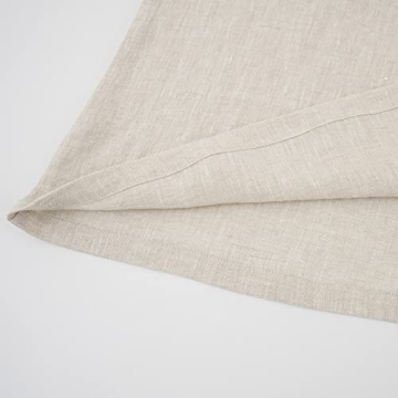 Amazhiyu Women's 100% Linen Casual Cap Sleeve Top