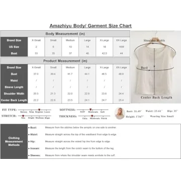 Amazhiyu Women's 100% Linen Casual Cap Sleeve Top