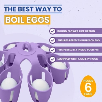 TheEggDropper: Perfect Egg Boiling Gadget, Cooks 6 Eggs
