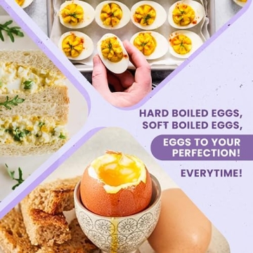 TheEggDropper: Perfect Egg Boiling Gadget, Cooks 6 Eggs