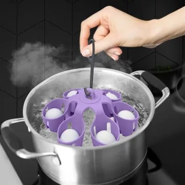 TheEggDropper: Perfect Egg Boiling Gadget, Cooks 6 Eggs
