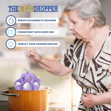 TheEggDropper: Perfect Egg Boiling Gadget, Cooks 6 Eggs
