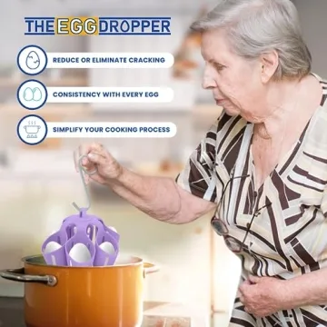 TheEggDropper: Perfect Egg Boiling Gadget, Cooks 6 Eggs