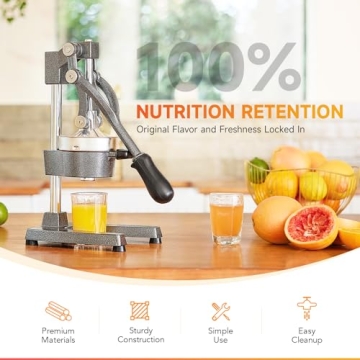 Professional CO-Z Citrus Juicer Easy to Clean and Use