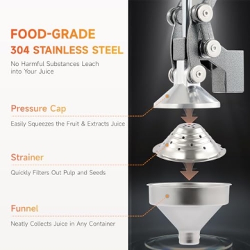 Professional CO-Z Citrus Juicer Easy to Clean and Use