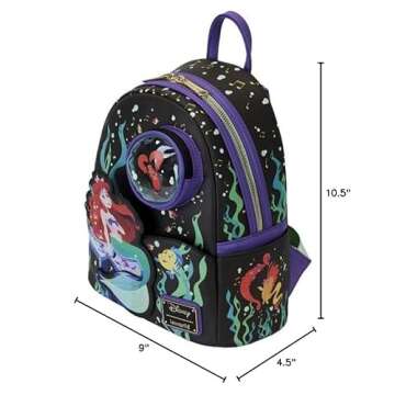 Loungefly The Little Mermaid Backpack - Stylish & Fun