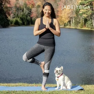 JadeYoga Travel Yoga Mat - Lightweight & Portable Yoga Mat