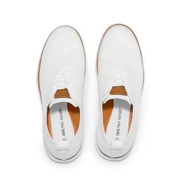 Bruno Marc Men's Lightweight Casual Oxfoord Sneakers for Everyday Wear