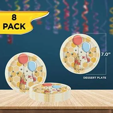 Winnie The Pooh Party Bundle for Kids Birthdays and Themed Events