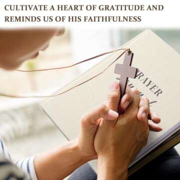 5 MINUTES A DAY Daily Prayer Journal for Woman, Bible Study Notebook for Note Taking, Guide Devotional Journal, Christian Planner Gifts for Women & Men (7.5 x 9”,120 Days)-Beige