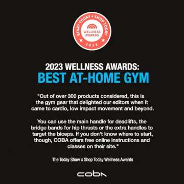 COBA Glute Trainer Plus - Full Body Home Workout System, Glutes, Core, Booty & Arm Exercise Machine, Portable Home Gym Full Body Booty Band Trainer with Free Instructional Videos