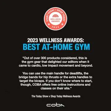 COBA Glute Trainer Plus - Full Body Home Workout System, Glutes, Core, Booty & Arm Exercise Machine, Portable Home Gym Full Body Booty Band Trainer with Free Instructional Videos