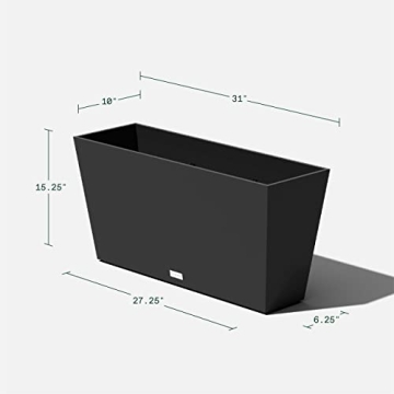 Stylish Veradek Midori Trough Planter for Any Space