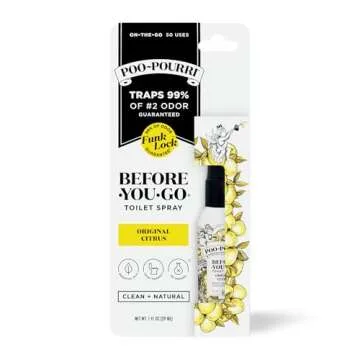 Poo-Pourri Toilet Spray - Original Citrus - Travel Size 1 Fl Oz