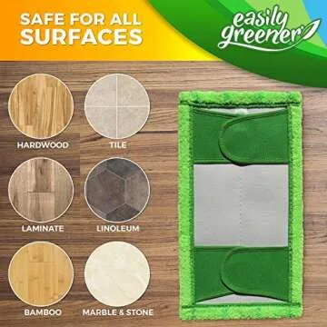 Eco-Friendly Microfiber Mop Pads for Swiffer Sweeper