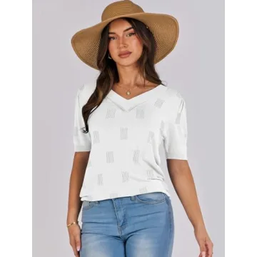 ANRABESS Summer Tops for Women - Stylish Lightweight Blouses