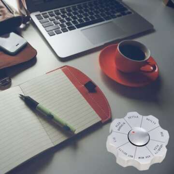 Bey-Berk Legal Paper Weight Decision Maker, Lawyer Gift, Law School Graduation Gift, Gift for Judge, New Law Office Gift, Heavy Metal Spinning Decision Maker with fun Options