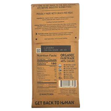 Indulge in Pure Bliss with BAR MILK CHOC SIMPLE Organic Chocolate Bar