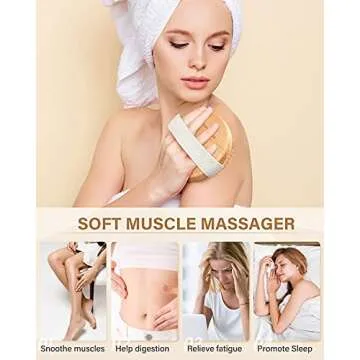 POPCHOSE Dry Brushing Body Brush for Exfoliating Skin