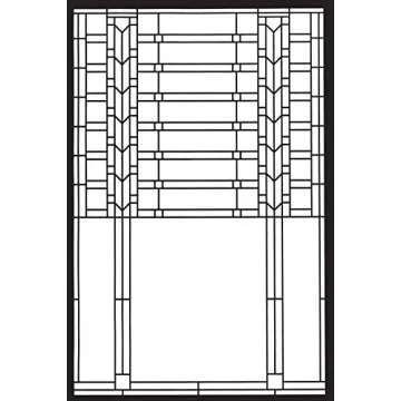 Frank Lloyd Wright Stained Glass Coloring Book Online