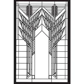 Frank Lloyd Wright Stained Glass Coloring Book Online