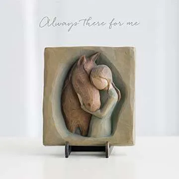 Willow Tree Quiet Strength Hand-Painted Wall Plaque
