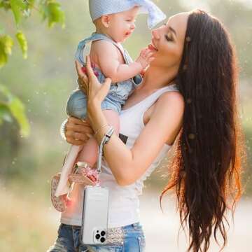 Lawonda 2 Pads Phone Lanyard Adjustable Crossbody Cell Phone Neck Strap Universal Mobile Phone Wrist...