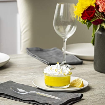 Heavyweight Plastic Tea Spoons - 300 Pack for All Occasions