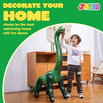 JOYIN 51" Brachiosaurus Inflatable Toy for Parties