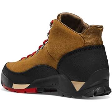 Danner Panorama 6” Waterproof Hiking Boots for Men with Rich Suede Upper, Breathable Danner Dry Ba...