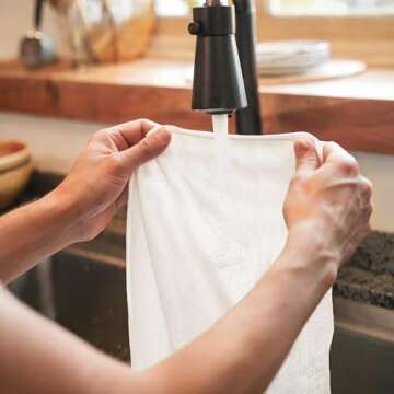 6-Pack Organic Cheesecloth for Cooking, Baking, Juicing