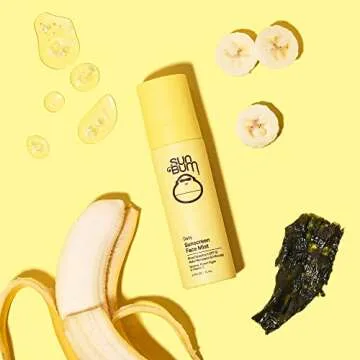 Sun Bum Skin Care SPF 30 Daily Sunscreen Face Mist | Vegan and Hawaii 104 Act Compliant (Octinoxate & Oxybenzone Free) Broad Spectrum UVA/UVB Facial Sunscreen Spray with Vitamin E | 2.5 oz
