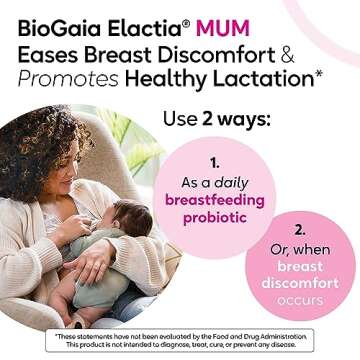 BioGaia Elactia Probiotic for Lactation Support