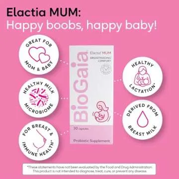BioGaia Elactia Probiotic for Lactation Support