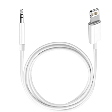 Apple MFi Certified AUX Cord for iPhone 14/13/12/11/8/7