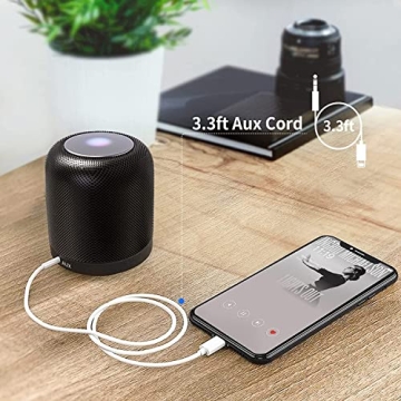 Apple MFi Certified AUX Cord for iPhone 14/13/12/11/8/7