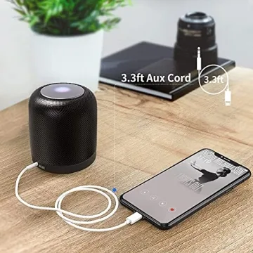 Apple MFi Certified AUX Cord for iPhone 14/13/12/11/8/7