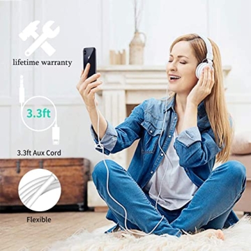 Apple MFi Certified AUX Cord for iPhone 14/13/12/11/8/7