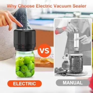 Mason Jar Vacuum Sealer for Easy Food Preservation