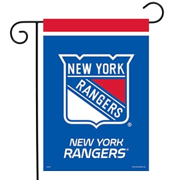 Durable New York Rangers Garden Flag for Ultimate Fans